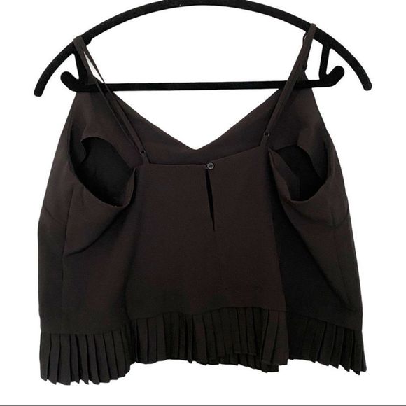 NWT FRENCH CONNECTION pleated cami camisole Size L - Picture 2 of 5